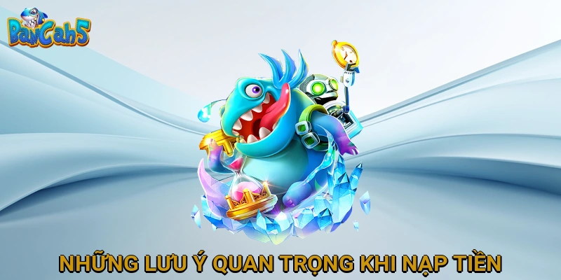 Những lưu ý quan trọng khi nạp tiền bạn cần biết